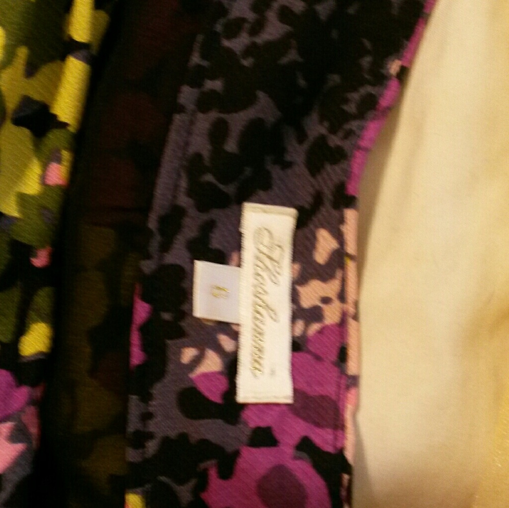 Shoshanna silk multicolored tunic - Picture 3 of 4